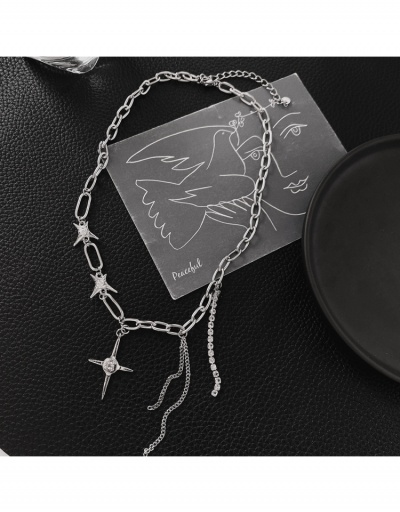 Replica Streetwear Hip Hop Style Cool Collarbone Necklace #800499 $7.14 USD for Wholesale