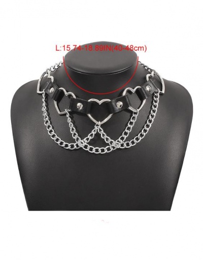 Replica Hip Hop Punk Style Metal Cool Chain Necklace #800503 $8.76 USD for Wholesale