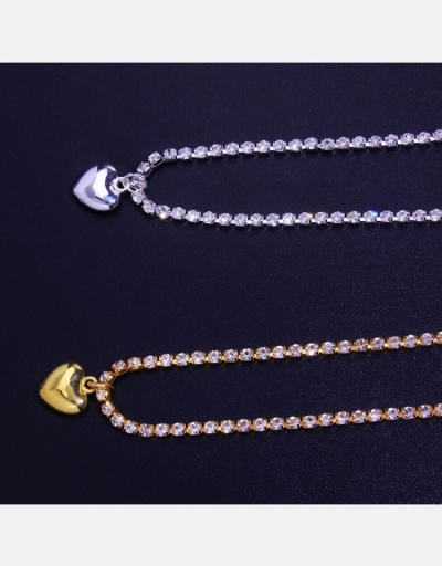 Replica Versatile Simple Design Heart Necklace For Women #800504 $8.78 USD for Wholesale