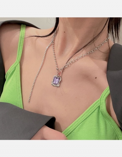  Sexy Hollow Out Crystal Design Necklace #800505 $6.10 USD, Wholesale Fashion Necklaces