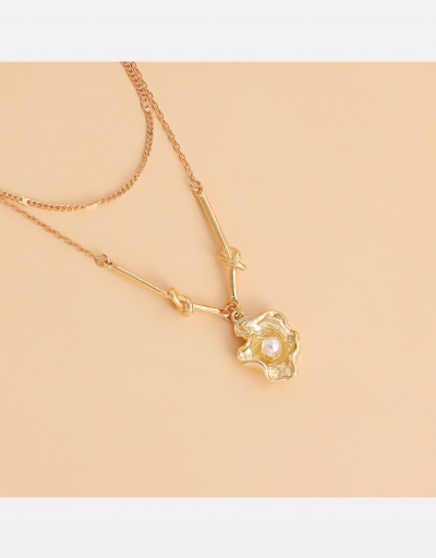 Replica Imitation Pearl Flower Deco Necklace #800507 $4.24 USD for Wholesale