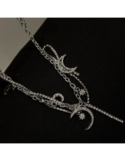 Replica Irregular Stars And Moon Luxury Necklaces #800515 $9.34 USD for Wholesale