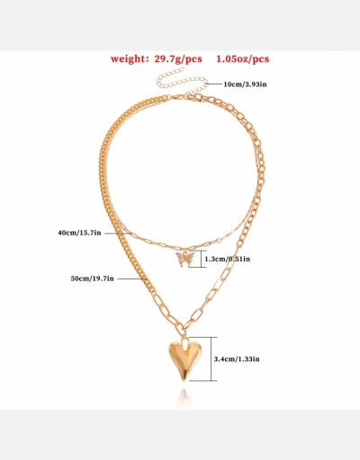 Replica Fashion Vintage Pendant Necklace For Women #800533 $4.68 USD for Wholesale