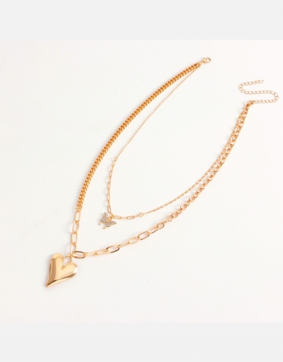 Replica Fashion Vintage Pendant Necklace For Women #800533 $4.68 USD for Wholesale