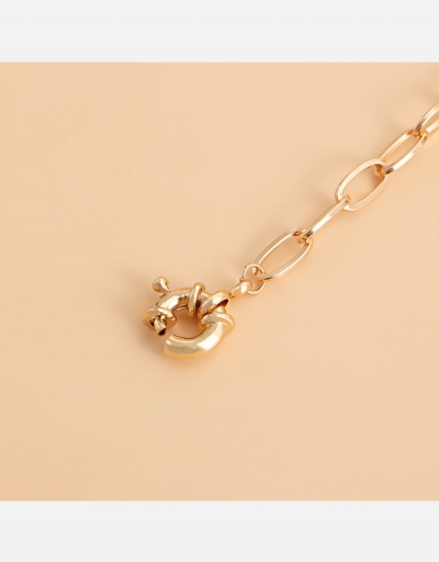 Replica  Faux Pearl Versatile Simple Pendant Necklace #800540 $4.18 USD for Wholesale