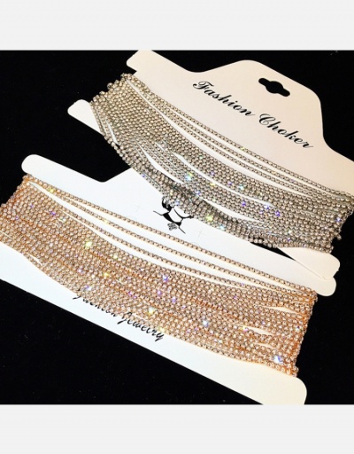 Replica Party Club Full Rhinestone Ladies Necklace #800541 $12.74 USD for Wholesale