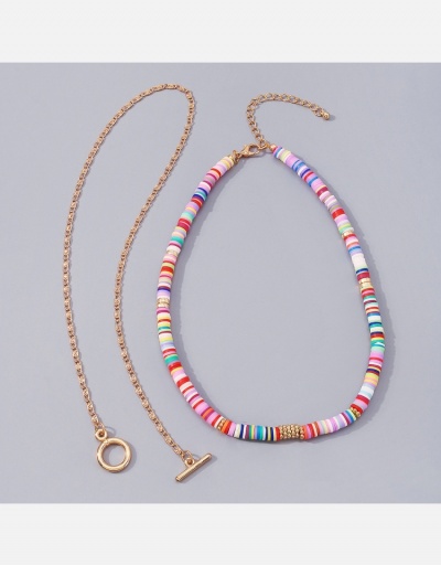 Replica Fashion Casual Pendant Chain Necklace  #800543 $6.50 USD for Wholesale