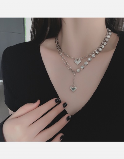 Fashion Hollow Out Pendant Chain Necklace #800566 $7.26 USD, Wholesale Fashion Necklaces