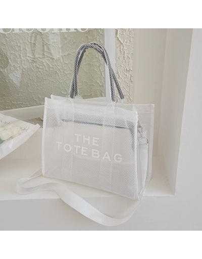 Travel Versatile PVC Transparent Shoulder Tote Bags #800572 $27.59 USD, Wholesale Fashion Tote Bag