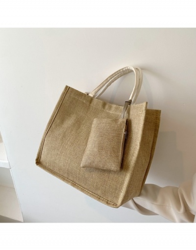 Replica Simple Women Weave Solid Tote Handbags  #800576 $8.45 USD for Wholesale