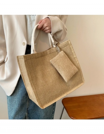 Replica Simple Women Weave Solid Tote Handbags  #800576 $8.45 USD for Wholesale