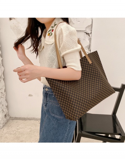 Replica  Geometric Print PU Shoulder Tote Bags For Women #800577 $9.44 USD for Wholesale