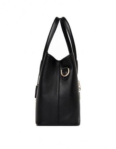 Replica Versatile Korean Style Black Tote Bag For Work #800578 $32.76 USD for Wholesale