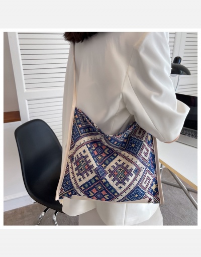 Replica National Style Geometric Pattern Canvas Tote Bags #800579 $7.25 USD for Wholesale