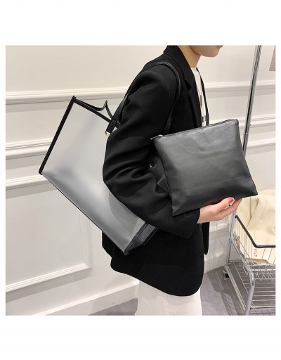 Replica Transparent PVC Tote Bags For Women #800582 $11.65 USD for Wholesale