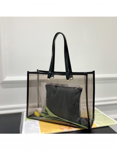 Replica Transparent PVC Tote Bags For Women #800582 $11.65 USD for Wholesale