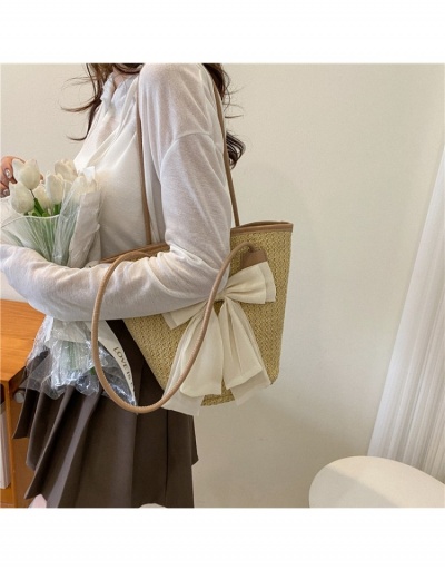 Replica  Fashion Weave Bow Bag For Women #800584 $11.51 USD for Wholesale