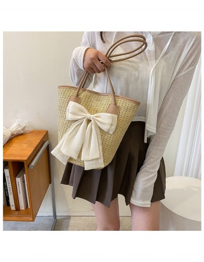 Replica  Fashion Weave Bow Bag For Women #800584 $11.51 USD for Wholesale