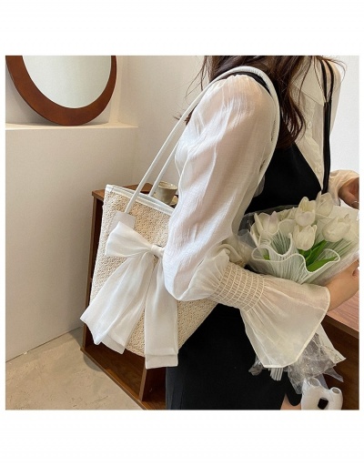 Replica  Fashion Weave Bow Bag For Women #800584 $11.51 USD for Wholesale