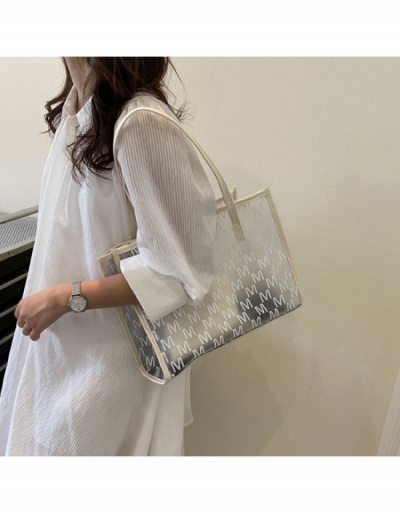 Replica  2022 Letter Printing Transparent Tote Bag #800593 $11.28 USD for Wholesale