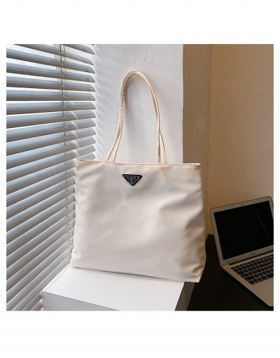  Simple Oxford Cloth Pure Color Women's Large Capacity Bag #800594 $23.38 USD, Wholesale Fashion Tote Bag