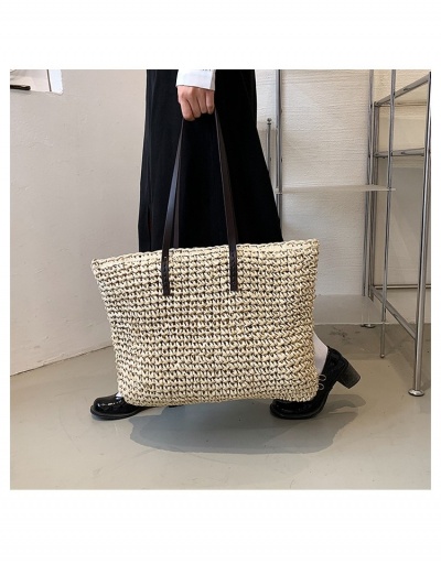 Replica  Weave Fashion Casual Large Capacity Women's Bag #800597 $19.73 USD for Wholesale