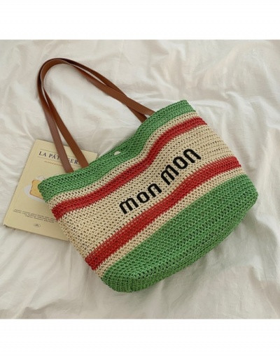 Replica Summer Fashion Weave Tote Bags  #800605 $22.52 USD for Wholesale