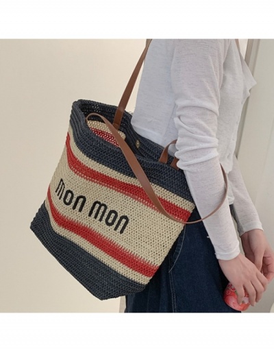 Replica Summer Fashion Weave Tote Bags  #800605 $22.52 USD for Wholesale