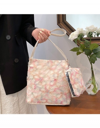 Sweet Dating Flowers Armpit Bags Tote Bags #800610 $11.10 USD, Wholesale Fashion Tote Bag