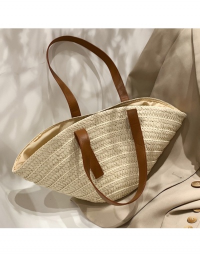 Replica Versatile One Shoulder Straw Tote Bags #800611 $24.89 USD for Wholesale