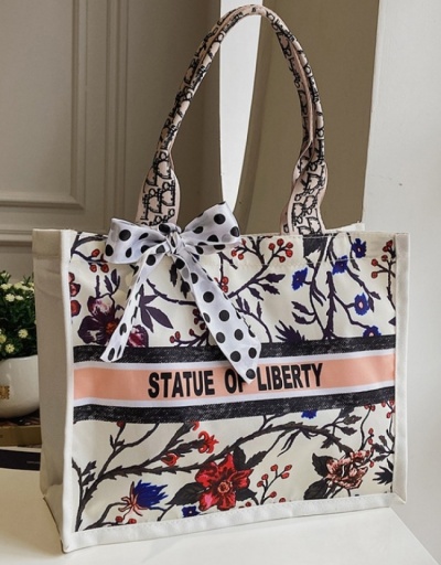 Replica  Retro Fashion Large Capacity Tote Bag #800612 $9.10 USD for Wholesale