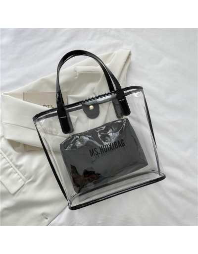 Replica  Transparent Letter Printed Waterproof Bag #800615 $12.85 USD for Wholesale