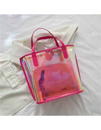  New Fashion Laser Transparent Tote Bag #800616 $15.15 USD, Wholesale Fashion Tote Bag