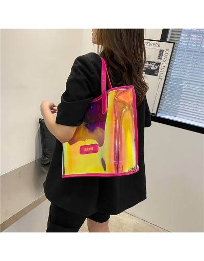 Replica  New Fashion Laser Transparent Tote Bag #800616 $15.15 USD for Wholesale