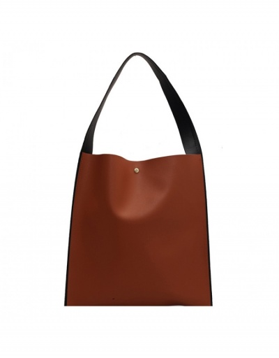 Replica  Retro Contrast Color Women's Tote Bags #800618 $9.44 USD for Wholesale