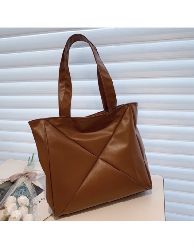  Retro Textured PU Solid Color Tote Bags #800620 $9.41 USD, Wholesale Fashion Tote Bag