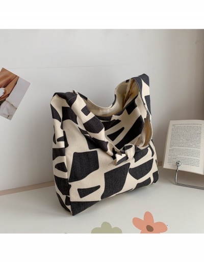 Replica  Canvas Fashion Colorblock Tote Bags #800621 $8.95 USD for Wholesale