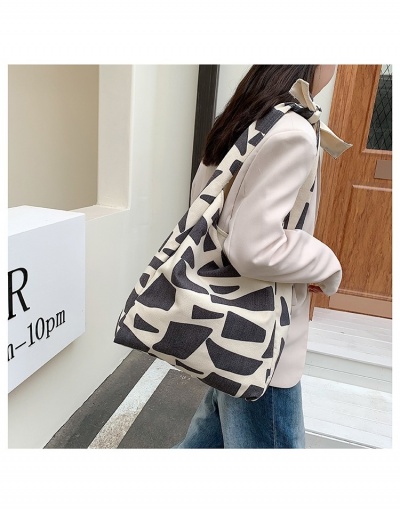 Replica  Canvas Fashion Colorblock Tote Bags #800621 $8.95 USD for Wholesale