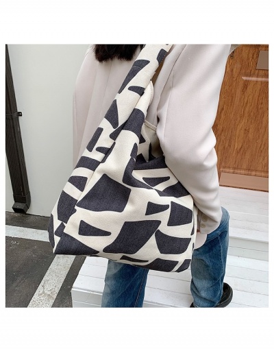 Replica  Canvas Fashion Colorblock Tote Bags #800621 $8.95 USD for Wholesale