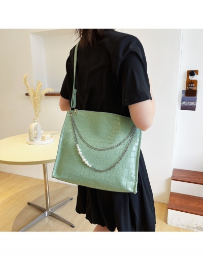 Replica  Fashion PU Stone Pattern Chain Tote Bag #800622 $11.72 USD for Wholesale