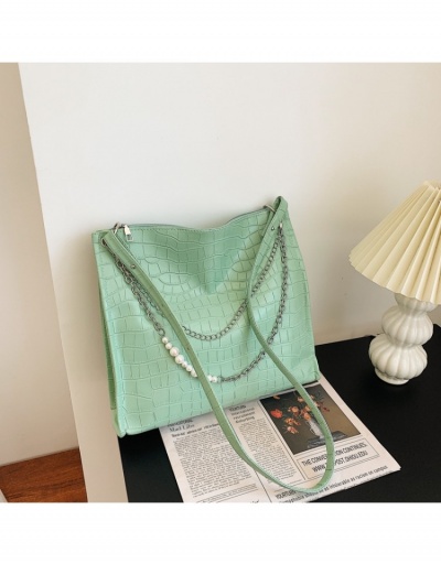 Replica  Fashion PU Stone Pattern Chain Tote Bag #800622 $11.72 USD for Wholesale