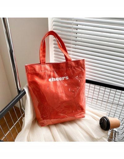 Replica  Summer Letter PVC Simple Tote Bag #800623 $8.78 USD for Wholesale