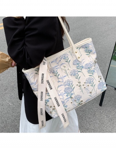 Replica Summer Fashion Embroidery Casual Tote Bags  #800630 $20.60 USD for Wholesale