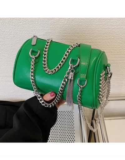 Replica  Women' S Rivet Tassels Pure Color Chain Bag #800638 $27.51 USD for Wholesale