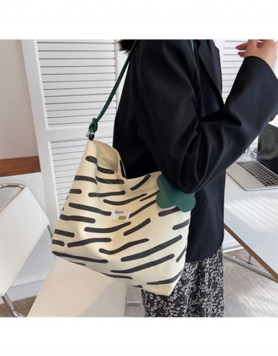 Replica Women Stylish Canvas Student Tote Bags #800641 $10.14 USD for Wholesale