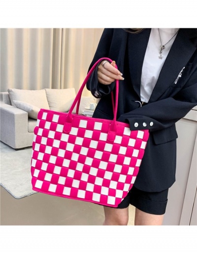 Fashion Women Plaod Patttern Casaual Tote Bags  #800644 $18.74 USD, Wholesale Fashion Tote Bag