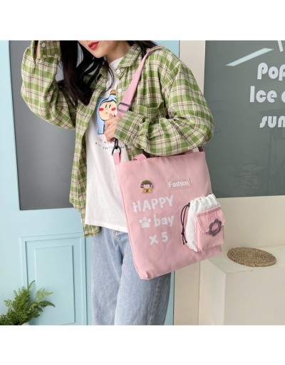 Replica Lovely Student Printed Canvas Tote Bag #800650 $11.23 USD for Wholesale