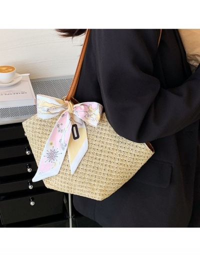 Stylish Shopping Vacation  Straw Tote Bags #800655 $23.07 USD, Wholesale Fashion Tote Bag