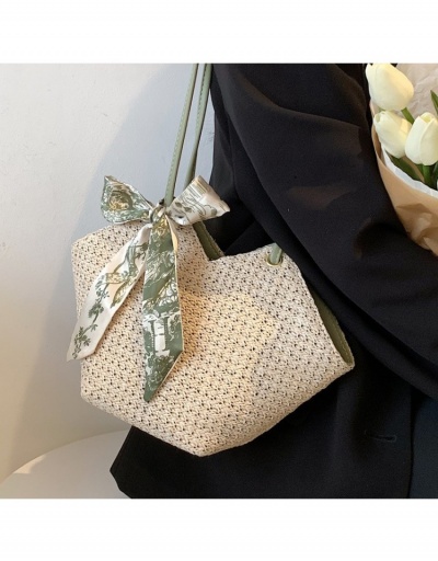 Replica Stylish Shopping Vacation  Straw Tote Bags #800655 $23.07 USD for Wholesale