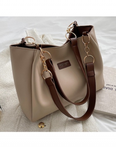 Replica Textured Commuting Street PU Tote Bags For Ladies #800658 $22.43 USD for Wholesale